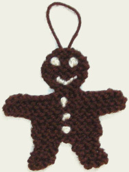 Gingerbread Man Christmas Ornament