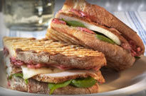 Turkey and Cranberry Panini