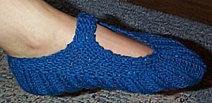 Pocket Book Slippers Allfreeknitting Com Pocket Book Slippers Allfreeknitting Com