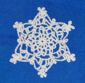 Frosted Snowflake
