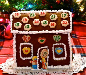 Gingerbread Advent Calendar