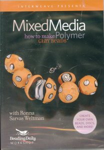 Mixed Media How to Make Polymer Clay Beads DVD