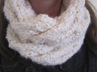 Cabled Cowl Scarf
