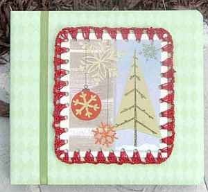 Crochet Christmas Card