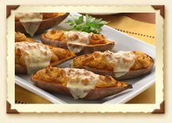 Twice Baked Sweet Potatoes