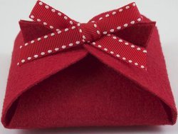 Folded Felt Gift Box