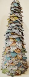 Recycled Map Tree