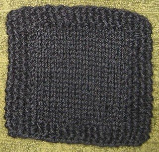 Simple Seed Stitch Coaster