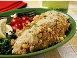 Baked Corn And Chicken