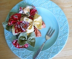 Fabric Bow Pasta