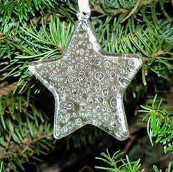 Mercury Glass Star Ornaments