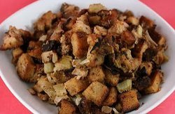 Slow Cooker Stuffing with Apple and Sausage