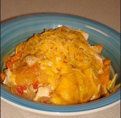 Cheesy Chicken Dorito Casserole