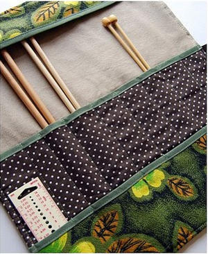 Umbrella Knitting Needle Case