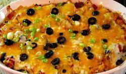 Chicken Enchilada Slow Cooker Casserole