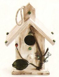 Birdhouse Ornament