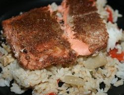 Slow Cooker Jamaican Salmon