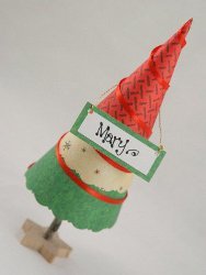Paper Christmas Tree Placecards