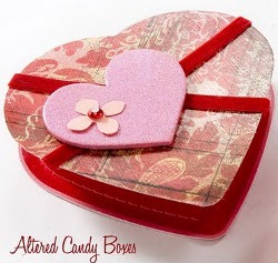 Valentine Altered Candy Boxes
