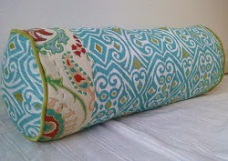 DIY Anthropologie Inspired Bolster Pillow