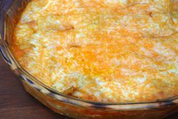 Easy Chicken Enchilada Bake