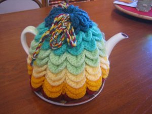 Scallop Tea Cozy