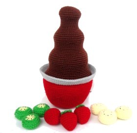 Amigurumi Chocolate Fountain