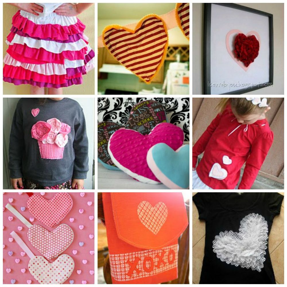 32 Valentine's Day Sewing Projects | AllFreeSewing.com