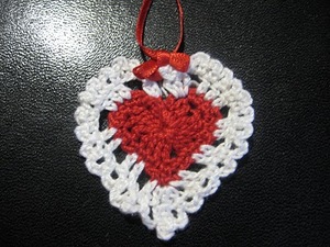 Heart Ornament Free Pattern