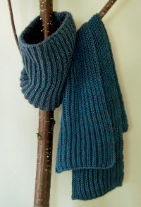 Fisherman's Rib Scarf and Cowl