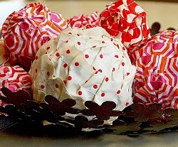 Valentine's Day Ruffle Balls