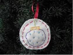 Merry Stitches Ornaments