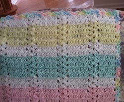 Suffolk Baby Afghan (Crochet)
