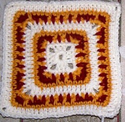 Fall Fleck Square