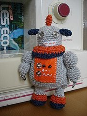 Little Amigurumi Robot