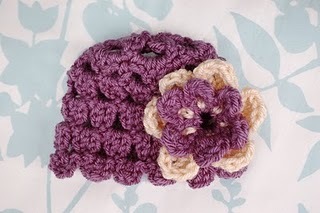 Petals Newborn Hat