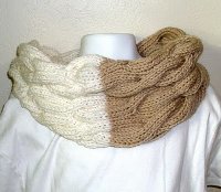 burberry inspired cowl neck scarf