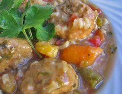 Slow Cooker Mexican Meatball Soup Recipe