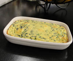 30-Minute Spinach Egg Casserole