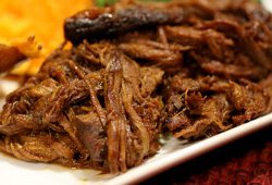 Slow Cooker BBQ Shredded Beef