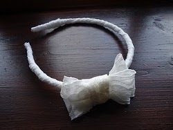 Lace Bow Headband