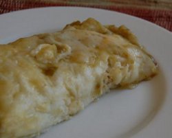 Creamy Chicken and Chile Enchiladas