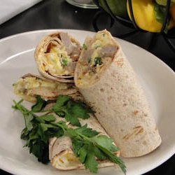 Turkey Sausage and Egg Breakfast Wraps