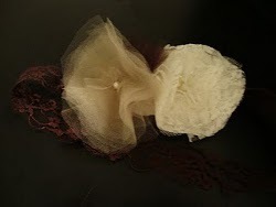 Lace and Tulle Headband