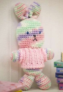 Crocheted Bunny Toy