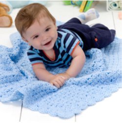 Crocheted Baby Comfort Blanket
