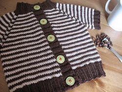 Little Coffee Bean Baby Cardigan