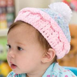 Super-Cute Crocheted Cupcake Hat
