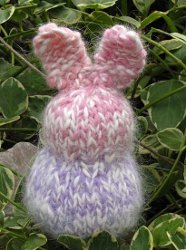 Knitted Easter Rabbit