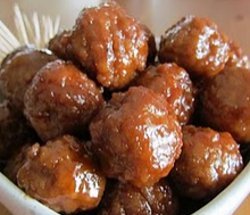 Slow Cooker Party Meatballs